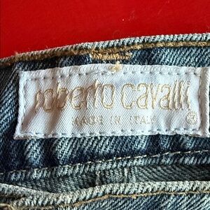 Roberto Cavalli Blue Denim Jeans